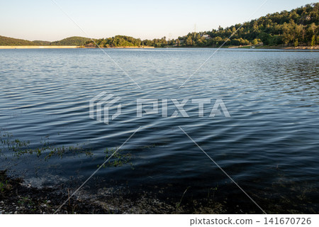 Bor Lake (Borsko jezero), an artificial lake in Eastern Serbia near the city of Bor Bor Lake (Borsko jezero), an artificial lake in Eastern Serbia near the city of Bor 141670726