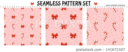 Sweater seamless heart pattern with pink cover and coquette vector bow. Bg element cute colorful feminine design for decorate. New year red baby present valentine bell kid trellis. Sweater seamless heart pattern with pink cover and coquette vector bow. Bg element cute colorful feminine design for decorate. New year red baby present valentine bell kid trellis. 141672307