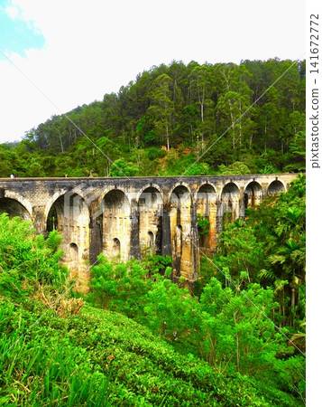 Sri Lanka tourist attraction: The scenery of the Nine Arch Bridge Sri Lanka tourist attraction: The scenery of the Nine Arch Bridge 141672772