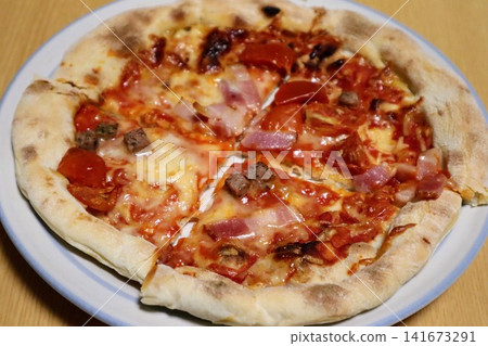Close-up of pizza Close-up of pizza 141673291