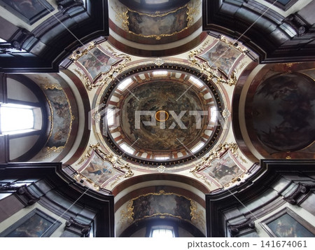 unknown Prague church interior unknown Prague church interior 141674061