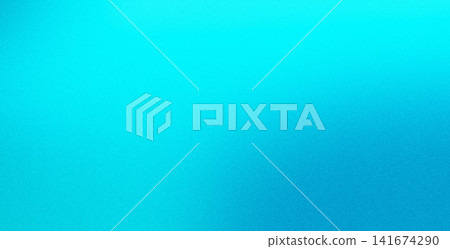 Cyan and blue abstract grainy gradient background with diagonal transition Cyan and blue abstract grainy gradient background with diagonal transition 141674290