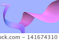 Dynamic background material using three-dimensional ribbons 141674310