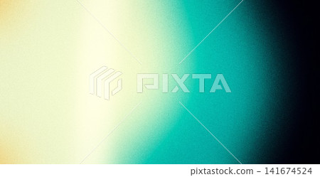 Yellow and teal abstract grainy gradient background Yellow and teal abstract grainy gradient background 141674524