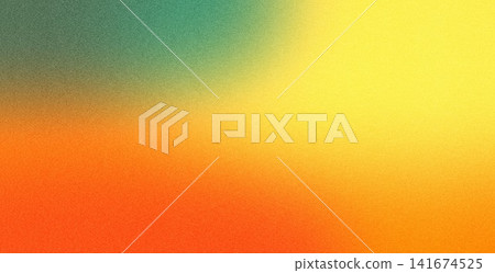 Orange and yellow abstract grainy gradient background Orange and yellow abstract grainy gradient background 141674525