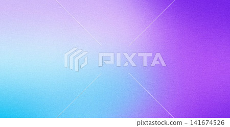 Purple and blue abstract grainy gradient background Purple and blue abstract grainy gradient background 141674526