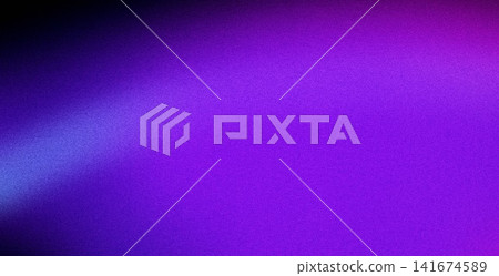 Purple and dark violet glowing gradient background with grainy noise texture Purple and dark violet glowing gradient background with grainy noise texture 141674589