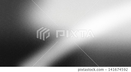 White and grey glowing gradient beam with noise texture on dark background White and grey glowing gradient beam with noise texture on dark background 141674592