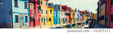 Island Burano near Venice, Italy Island Burano near Venice, Italy 141675151