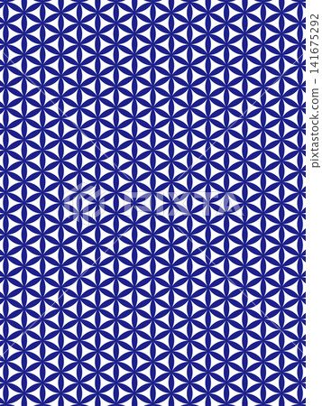 Dark blue Flower of Life background Dark blue Flower of Life background 141675292