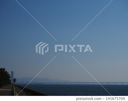 Summer sky and sea Summer sky and sea 141675709