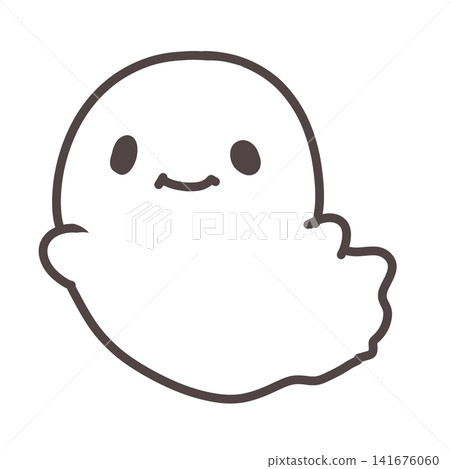 Ghost illustration (line drawing) Ghost illustration (line drawing) 141676060