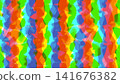 Colorful borders born from graffiti, hand-painted seamless paint. 141676382