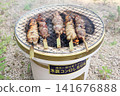 炭火烤雞串 141676888