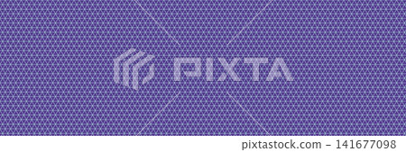 Purple background with repeating pattern of small cyan triangles creating a dense geometric mesh texture for creative graphic design and web projects Purple background with repeating pattern of small cyan triangles creating a dense geometric mesh texture for creative graphic design and web projects 141677098