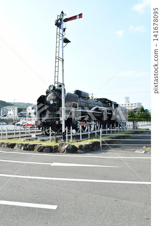 D51813，山口市保存的一台機車。 141678095
