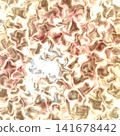Luxury rose gold crystal foil sparkling texture abstract diamond glass reflection background banner wallpaper backdrop poster card print visual graphic clipart artwork design icon 141678442