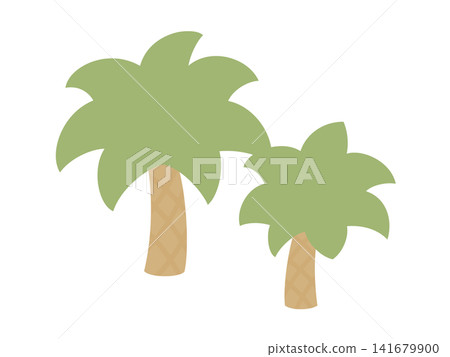 Illustration of a tree fern Illustration of a tree fern 141679900