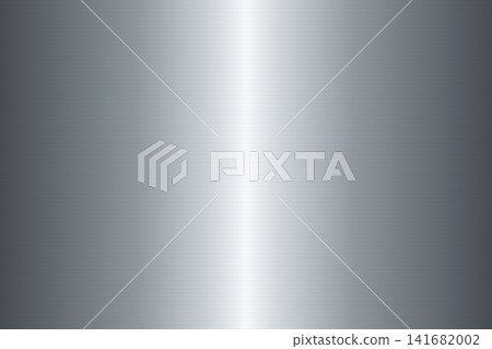Glossy silver hairline metallic background in the center Glossy silver hairline metallic background in the center 141682002