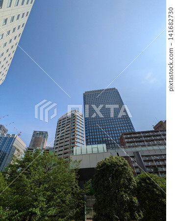 大崎的辦公大樓和高層公寓 141682730