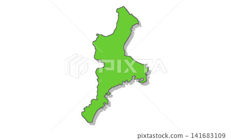 日本地圖 ②:三重縣 日本地圖 ②:三重縣 141683109