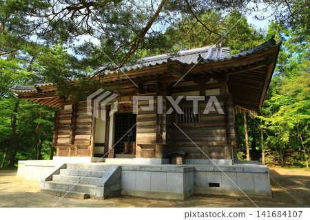 茂津寺,在藍天的襯托下格外醒目 茂津寺,在藍天的襯托下格外醒目 141684107