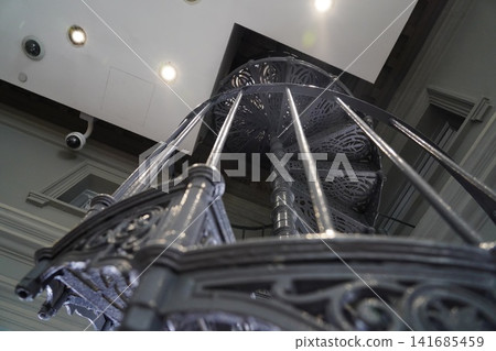 Ornate Cast Iron Spiral Staircase Interior Design Ornate Cast Iron Spiral Staircase Interior Design 141685459