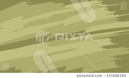 Modern Olive Green Brush Stroke Background Vector Illustration Modern Olive Green Brush Stroke Background Vector Illustration 141686184