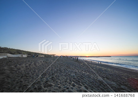 湘南海的日出 湘南海的日出 141688768