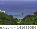 The sea of Shimoda as seen from the Negatayama Observatory 141689084