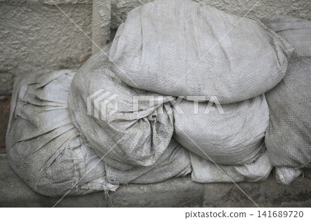 sandbag sandbag 141689720