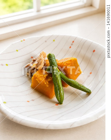Homemade simmered pumpkin Homemade simmered pumpkin 141690011