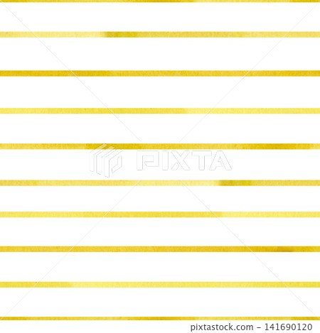 Seamless watercolor yellow stripped pattern 141690120