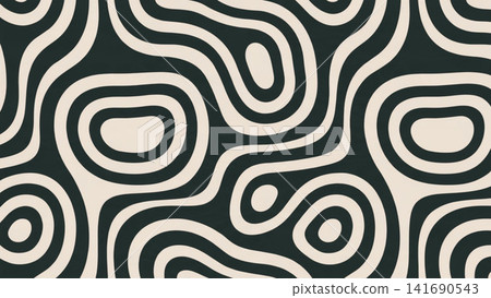 Topographic Organic Seamless Pattern Topographic Organic Seamless Pattern 141690543