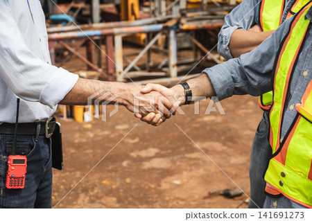 Unscrupulous contractor hidden agenda in construction business. Corruption risk unethical person Unscrupulous contractor hidden agenda in construction business. Corruption risk unethical person 141691273