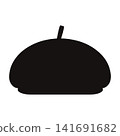 Beret icon vector 141691682