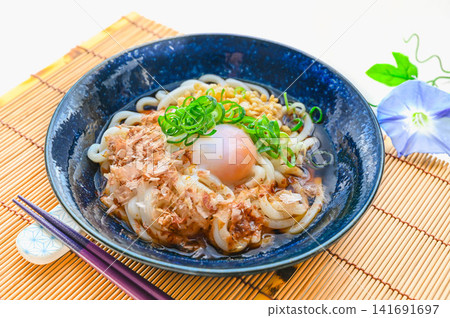 Udon noodles chilled Udon noodles chilled 141691697