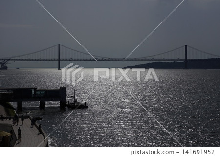 Tagus River in Lisbon, the capital of Portugal Tagus River in Lisbon, the capital of Portugal 141691952