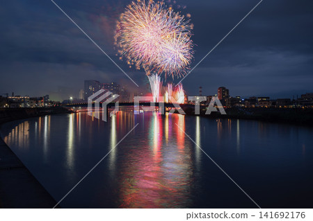 Numazu Summer Festival Kano River Fireworks Festival Numazu Summer Festival Kano River Fireworks Festival 141692176