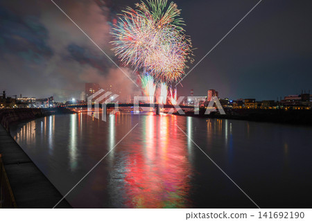 Numazu Summer Festival Kano River Fireworks Festival Numazu Summer Festival Kano River Fireworks Festival 141692190