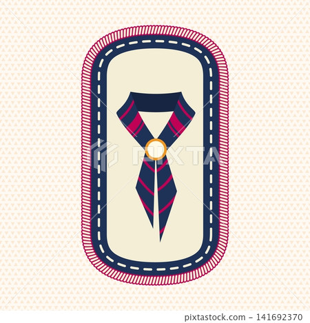 Vintage Scout Neckerchief Merit Badge Vector, Retro Embroidery Patch, Outdoor Leadership Achievement Emblem for Camping, Apparel, Stickers and Adventure Designs Vintage Scout Neckerchief Merit Badge Vector, Retro Embroidery Patch, Outdoor Leadership Achievement Emblem for Camping, Apparel, Stickers and Adventure Designs 141692370