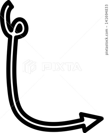 Arrows bold line. Freehand style, direction, cursor Arrows bold line. Freehand style, direction, cursor 141694833