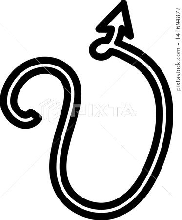 Arrows bold line. Freehand style, direction, cursor Arrows bold line. Freehand style, direction, cursor 141694872