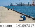 Mooring bollard at Kobe Port, Kobe City, Hyogo Prefecture 141697817