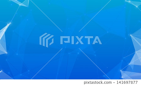 Abstract network background with a blue gradient. Abstract network background with a blue gradient. 141697877