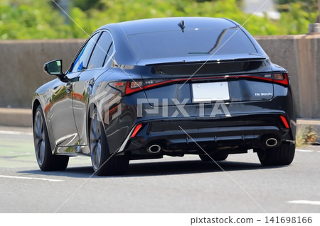 Black Japanese sports sedan Black Japanese sports sedan 141698166