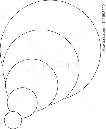 Circle white overlapping frame blend flowing. Technology design Circle white overlapping frame blend flowing. Technology design 141698520