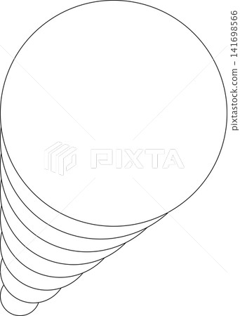 Circle white overlapping frame blend flowing. Technology design Circle white overlapping frame blend flowing. Technology design 141698566