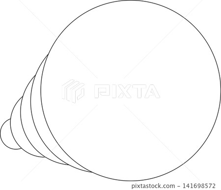 Circle white overlapping frame blend flowing. Technology design Circle white overlapping frame blend flowing. Technology design 141698572