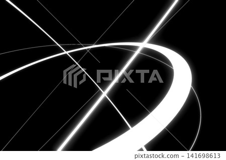A cybernetic background with intersecting lines of light. A cybernetic background with intersecting lines of light. 141698613